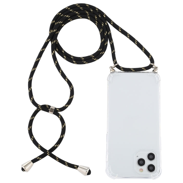 Four-Corner Shockproof Transparent TPU Case with Lanyard, Series 1