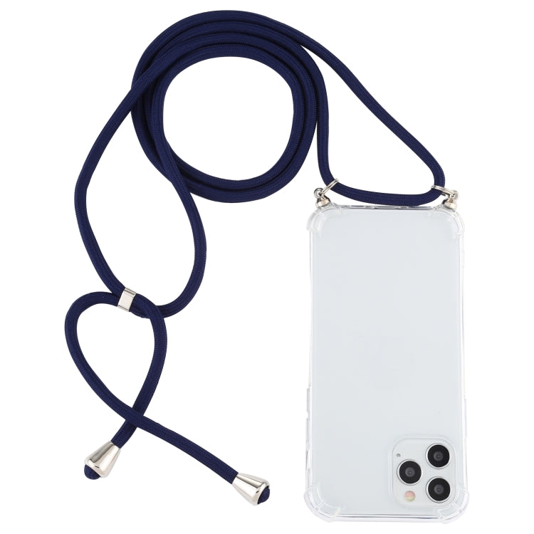 Four-Corner Shockproof Transparent TPU Case with Lanyard, Series 1