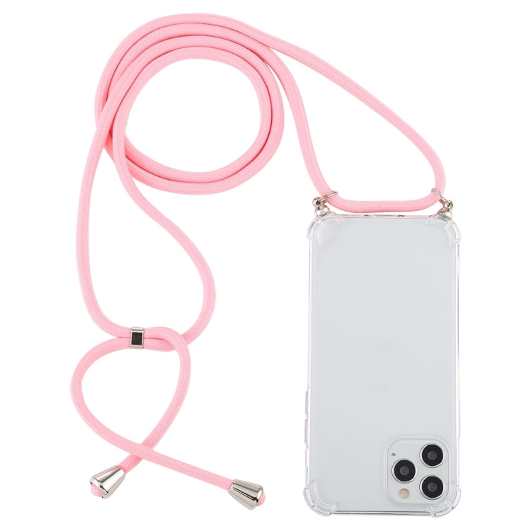 Four-Corner Shockproof Transparent TPU Case with Lanyard, Series 1