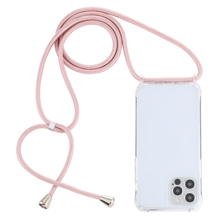 Transparent Acrylic Airbag Shockproof Phone Protective Case with Lanyard, Series 1