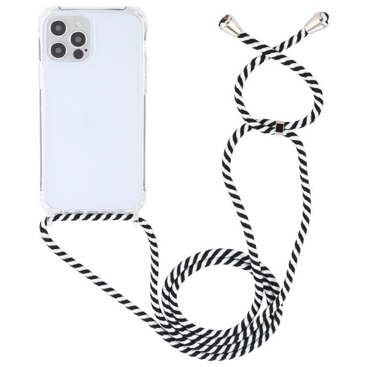 Transparent Acrylic Airbag Shockproof Phone Protective Case with Lanyard, Series 1