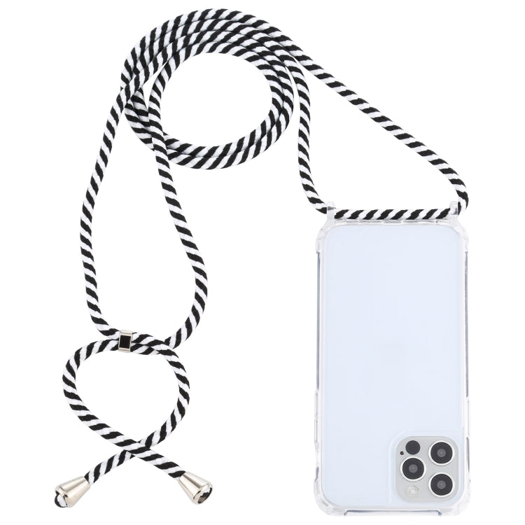 Transparent Acrylic Airbag Shockproof Phone Protective Case with Lanyard, Series 1