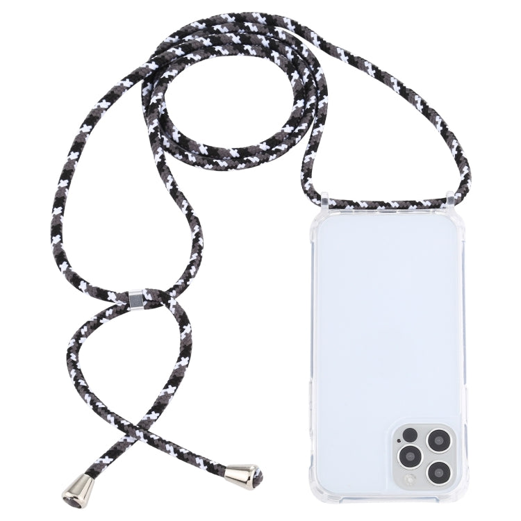 Transparent Acrylic Airbag Shockproof Phone Protective Case with Lanyard, Series 1