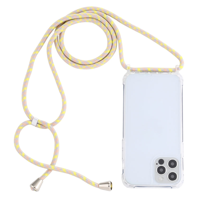 Transparent Acrylic Airbag Shockproof Phone Protective Case with Lanyard, Series 1