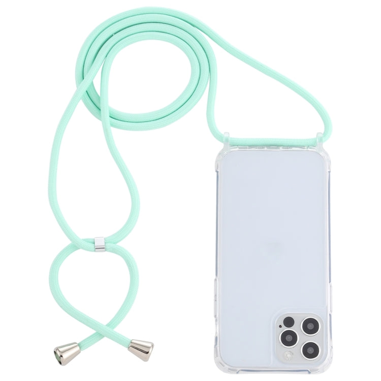 Transparent Acrylic Airbag Shockproof Phone Protective Case with Lanyard, Series 1