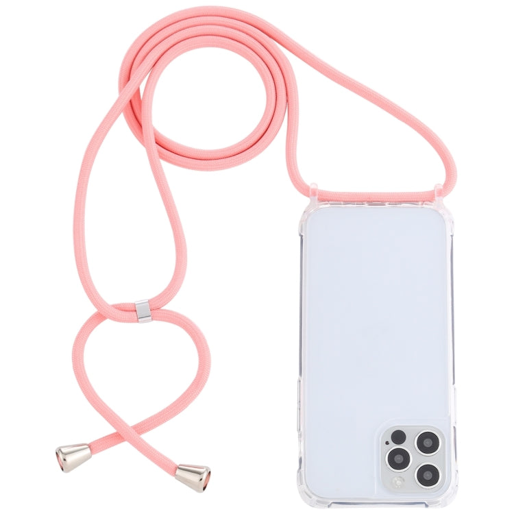 Transparent Acrylic Airbag Shockproof Phone Protective Case with Lanyard, Series 1