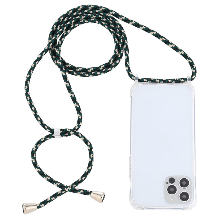 Transparent Acrylic Airbag Shockproof Phone Protective Case with Lanyard, Series 1