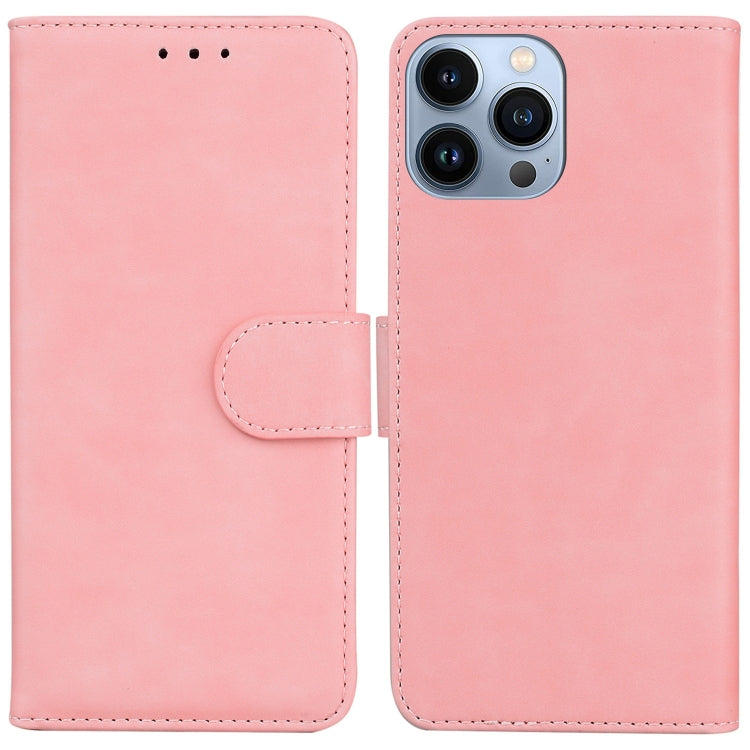 Skin Feel Pure Color Flip Leather Phone Case, Series 1