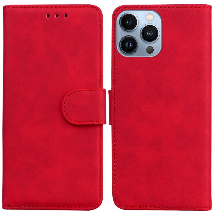 Skin Feel Pure Color Flip Leather Phone Case, Series 1