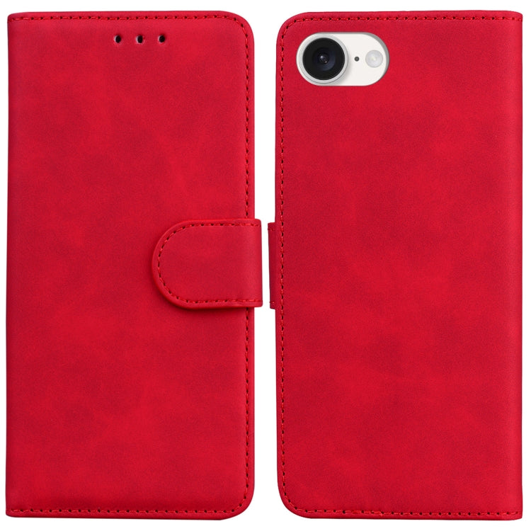 Skin Feel Pure Color Flip Leather Phone Case, Series 1