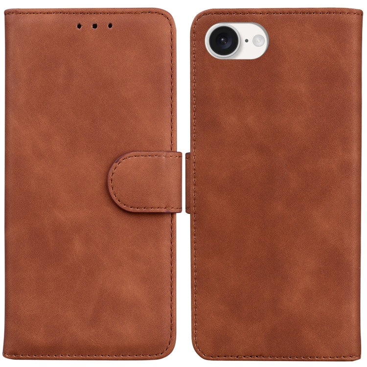 Skin Feel Pure Color Flip Leather Phone Case, Series 1