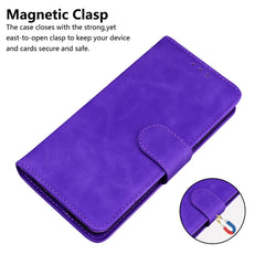 Skin Feel Pure Color Flip Leather Phone Case, Series 1