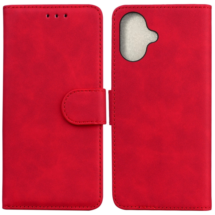 Skin Feel Pure Color Flip Leather Phone Case, Series 1