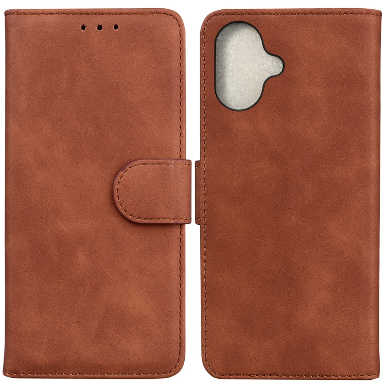 Skin Feel Pure Color Flip Leather Phone Case, Series 1