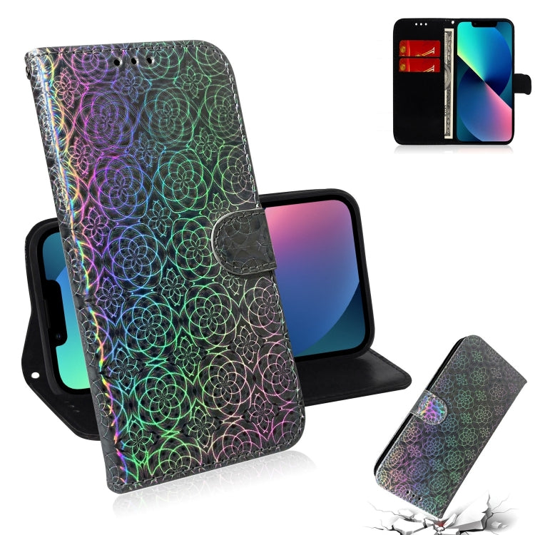 Colorful Magnetic Buckle Leather Phone Case, Series 1