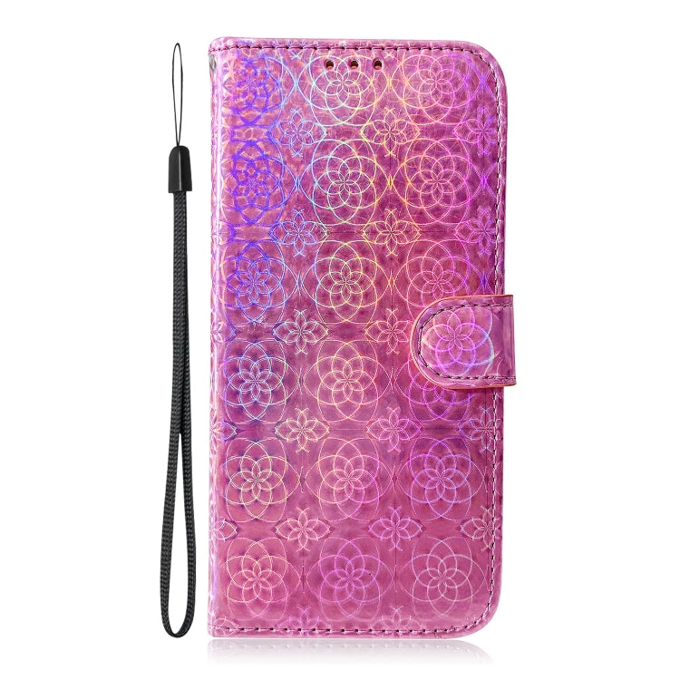 Colorful Magnetic Buckle Leather Phone Case, Series 1