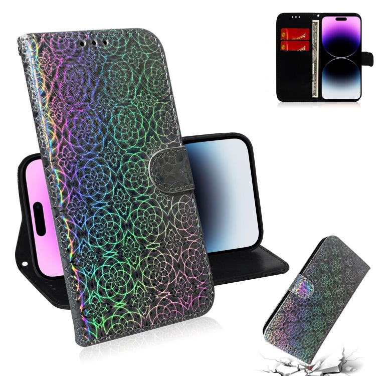 Colorful Magnetic Buckle Leather Phone Case, Series 1