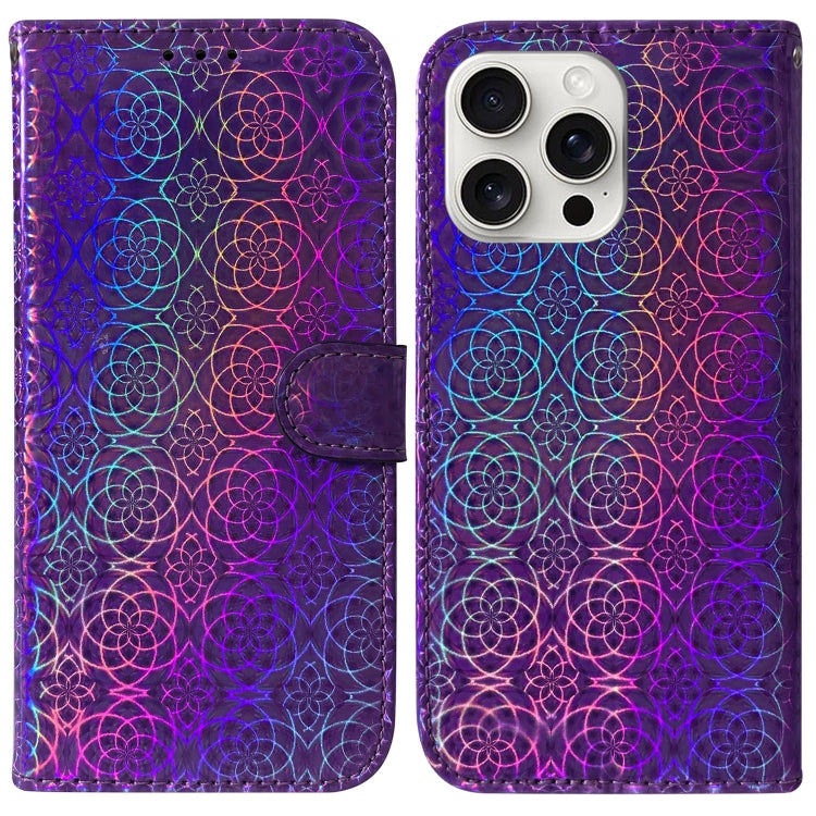 Colorful Magnetic Buckle Leather Phone Case, Series 1