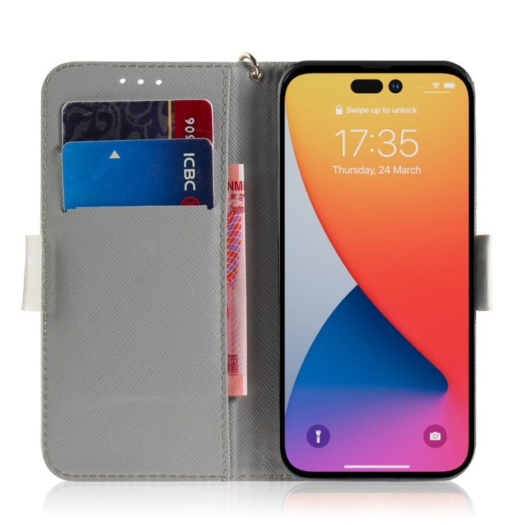 3D Colored Horizontal Flip Leather Phone Case, Series 1