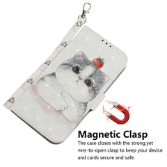 3D Colored Horizontal Flip Leather Phone Case, Series 1