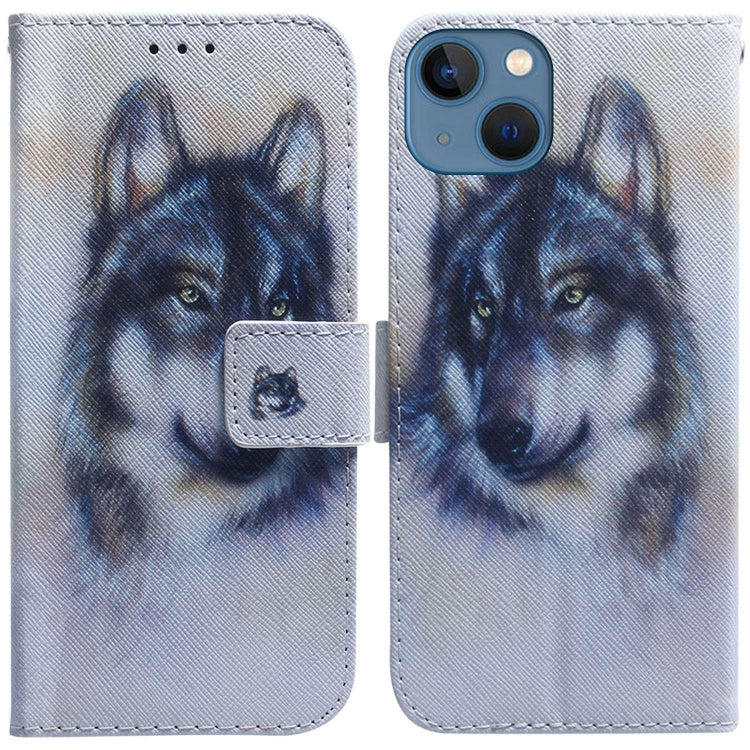 Coloured Drawing Flip Leather Phone Case, Series 1