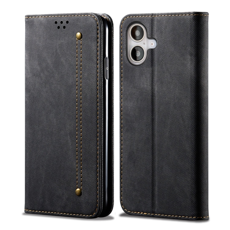 Denim Texture Casual Style Horizontal Flip Leather Case, Series 1