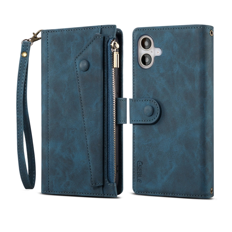 ESEBLE Retro Frosted RFID Flip Leather Phone Case, Series 1