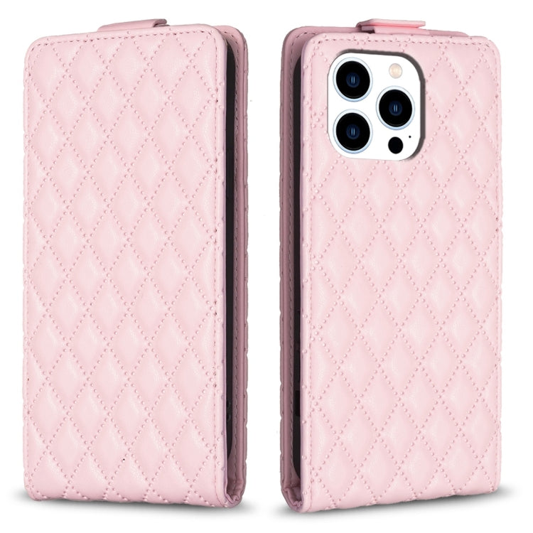 Diamond Lattice Vertical Flip Leather Phone Case, Series 1