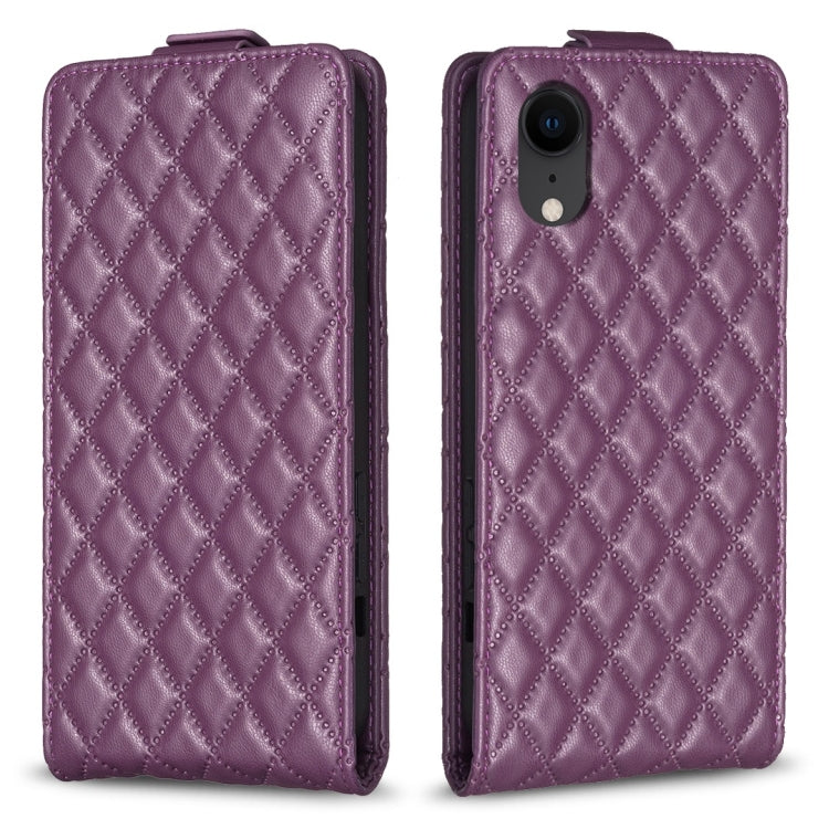 Diamond Lattice Vertical Flip Leather Phone Case, Series 1