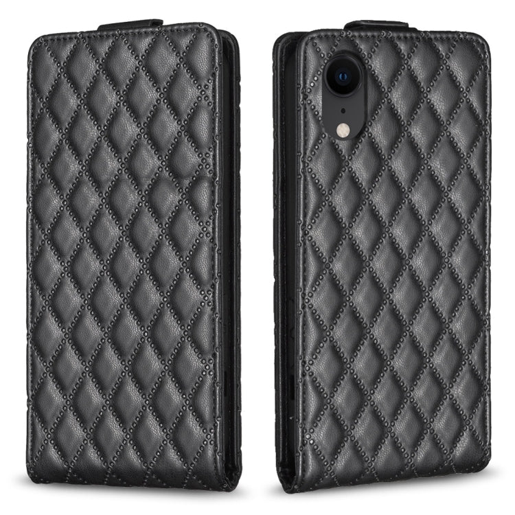 Diamond Lattice Vertical Flip Leather Phone Case, Series 1