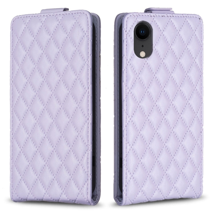 Diamond Lattice Vertical Flip Leather Phone Case, Series 1