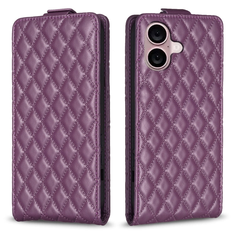 Diamond Lattice Vertical Flip Leather Phone Case, Series 1