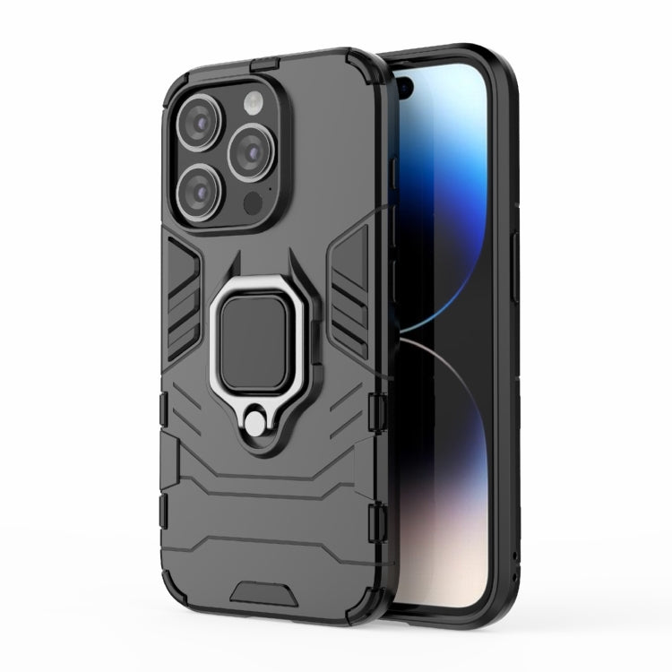 Shockproof PC + TPU Holder Phone Case