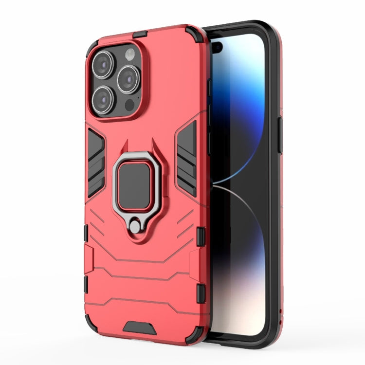 Shockproof PC + TPU Holder Phone Case