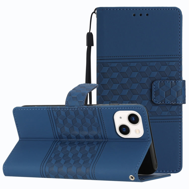 Diamond Embossed Skin Feel Leather Phone Case, Series 1