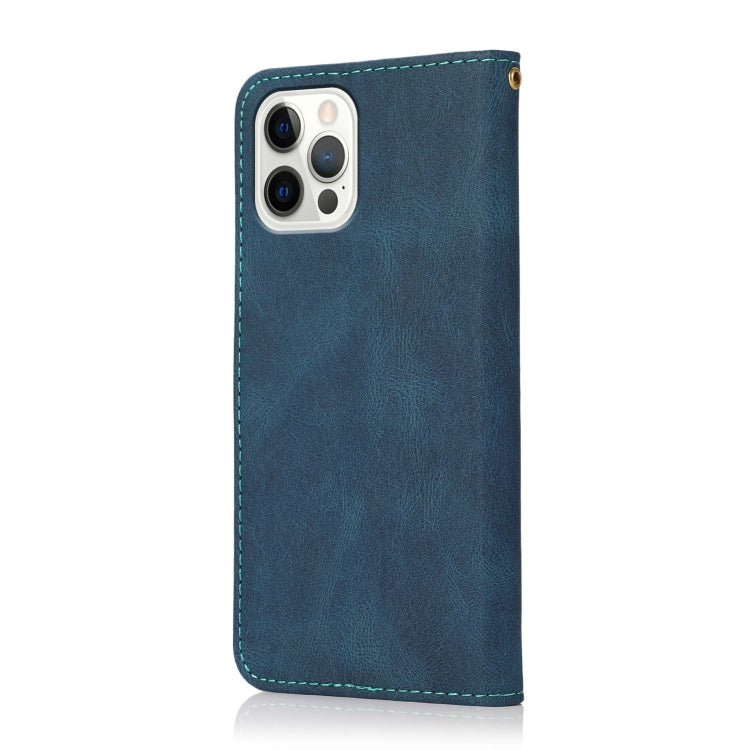 Dual-color Stitching Leather Phone Case, Series 1