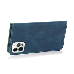 Dual-color Stitching Leather Phone Case, Series 1