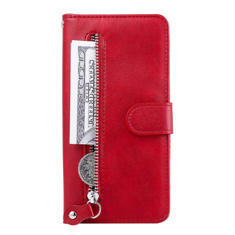 Fashion Calf Texture Zipper Leather Phone Case, Series 1