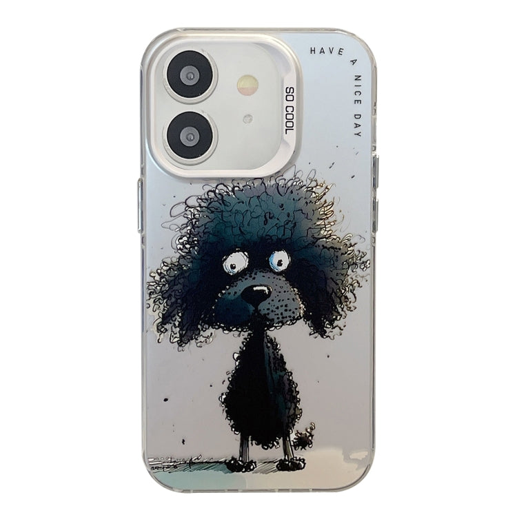 Animal Pattern Oil Painting Series PC + TPU Phone Case, Series 1