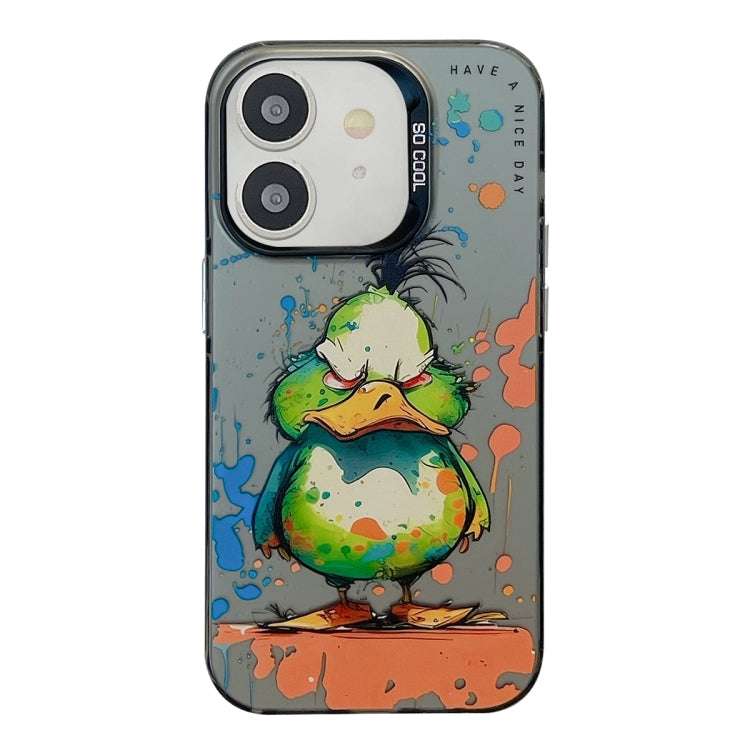 Animal Pattern Oil Painting Series PC + TPU Phone Case, Series 1