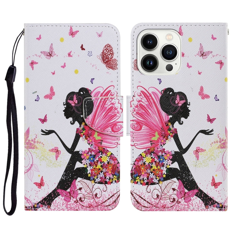 3D Colored Drawing Flip Leather Phone Case, Series 1