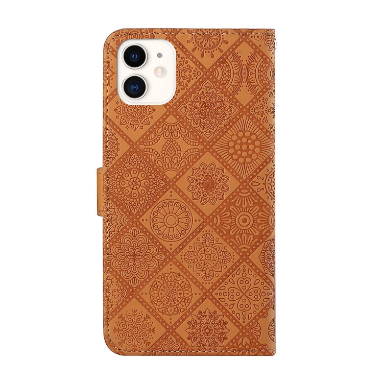 Ethnic Style Embossed Pattern Leather Phone Case, Series 1