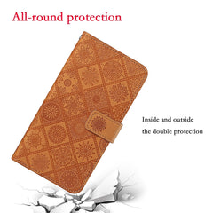 Ethnic Style Embossed Pattern Leather Phone Case, Series 1