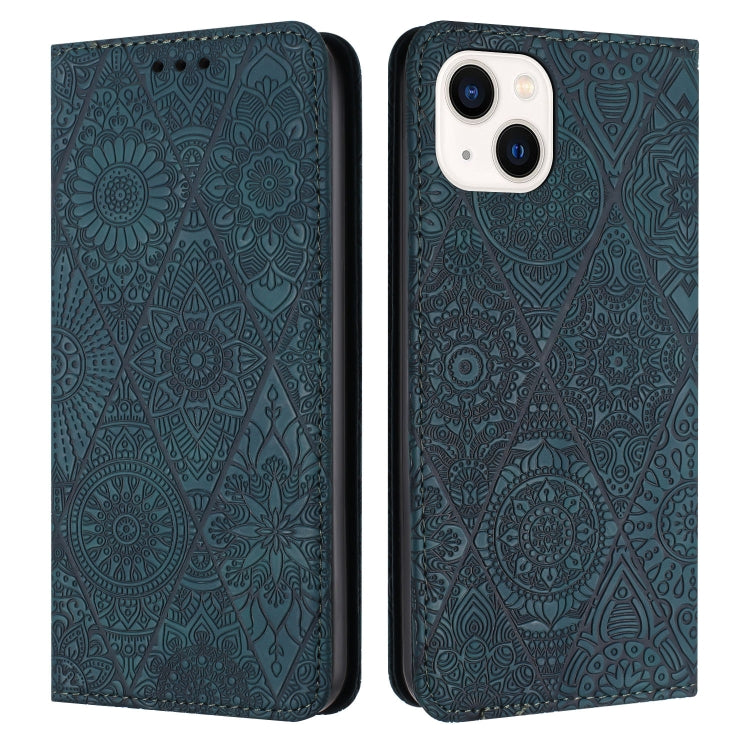 Ethnic Embossed Adsorption Leather Phone Case, Series 1