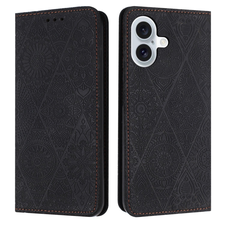 Ethnic Embossed Adsorption Leather Phone Case, Series 1