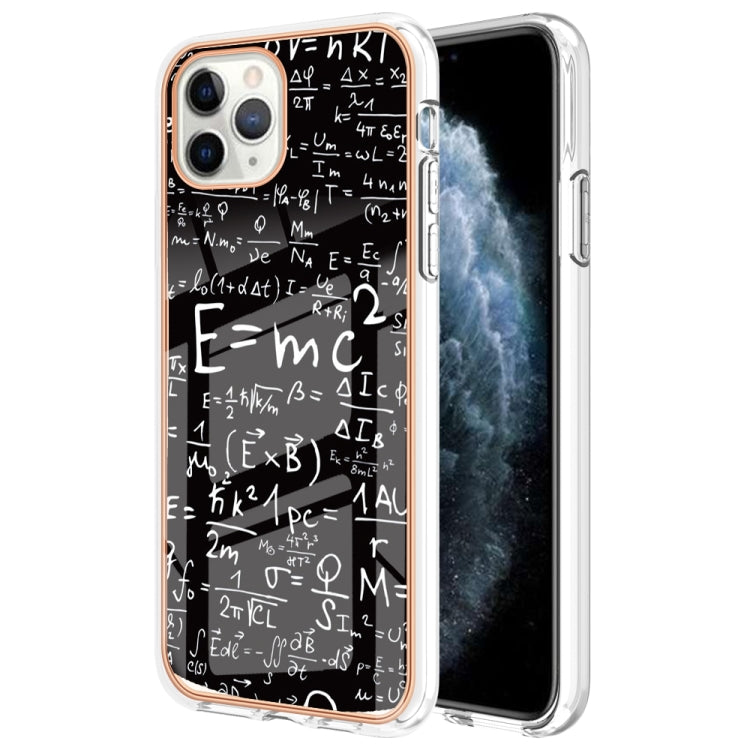 Electroplating Marble Dual-side IMD Phone Case, For iPhone 12 Pro Max, For iPhone 11 Pro Max, For iPhone 11