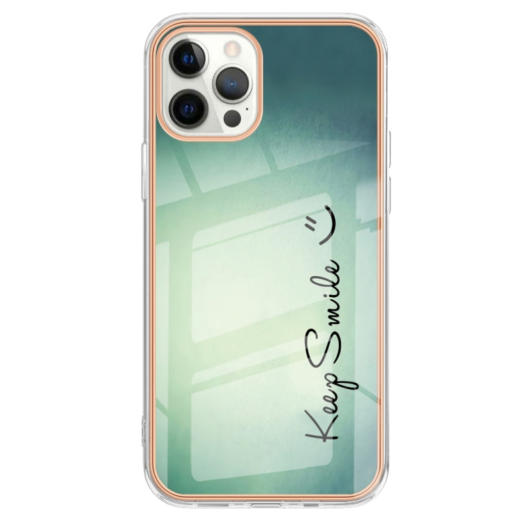 Electroplating Marble Dual-side IMD Phone Case, For iPhone 12 Pro Max, For iPhone 11 Pro Max, For iPhone 11