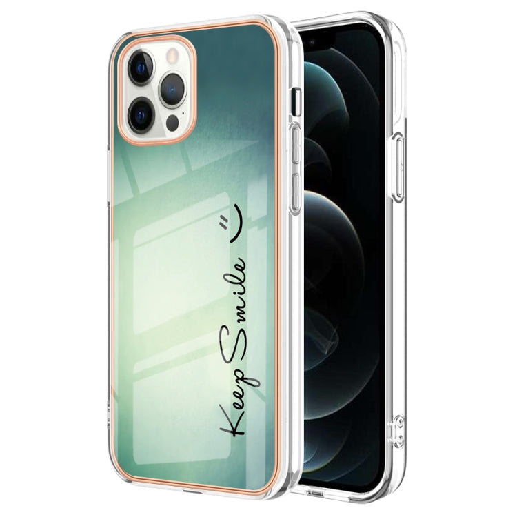 Electroplating Marble Dual-side IMD Phone Case, For iPhone 12 Pro Max, For iPhone 11 Pro Max, For iPhone 11