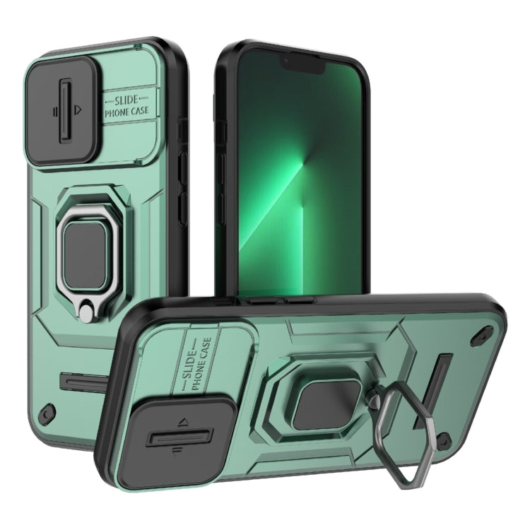 Sliding Camshield TPU + PC Shockproof Phone Case with Holder, Series 1