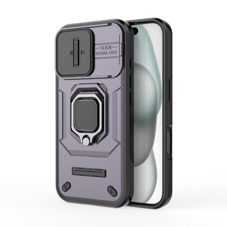 Sliding Camshield TPU + PC Shockproof Phone Case with Holder, Series 1